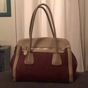 Maroon Handbag